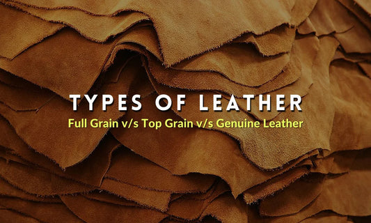 Top Grain Leather vs. Full Grain Leather - CoreFlexInd
