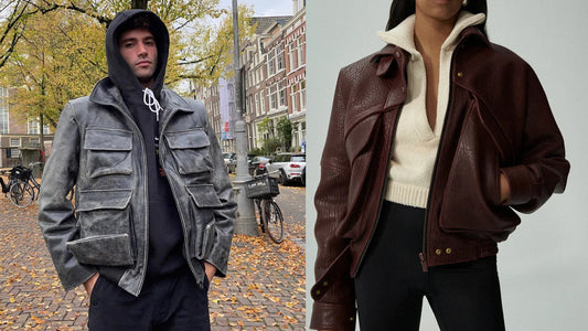 Vintage Leather Pilot Jacket - CoreFlexInd