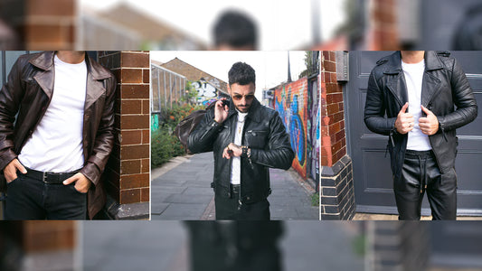 What to wear with a black Leather Jacket for Men - CoreFlexInd