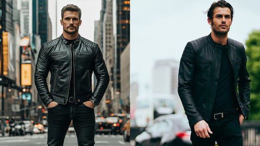 Leather Jackets for Big and Tall Men - CoreFlexInd