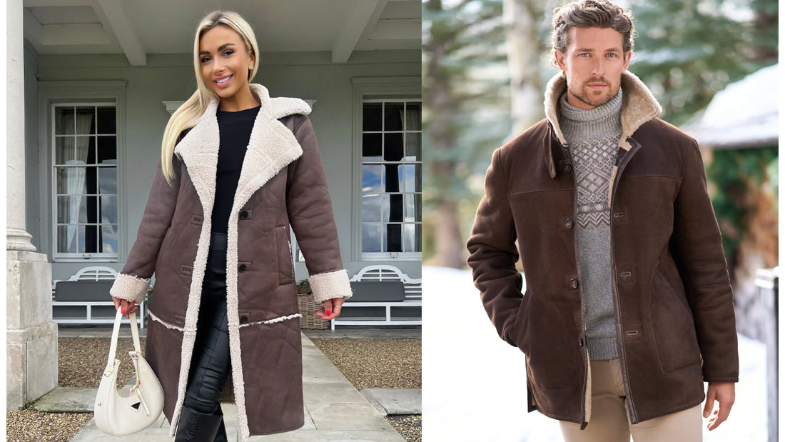 Brown Shearling Coat