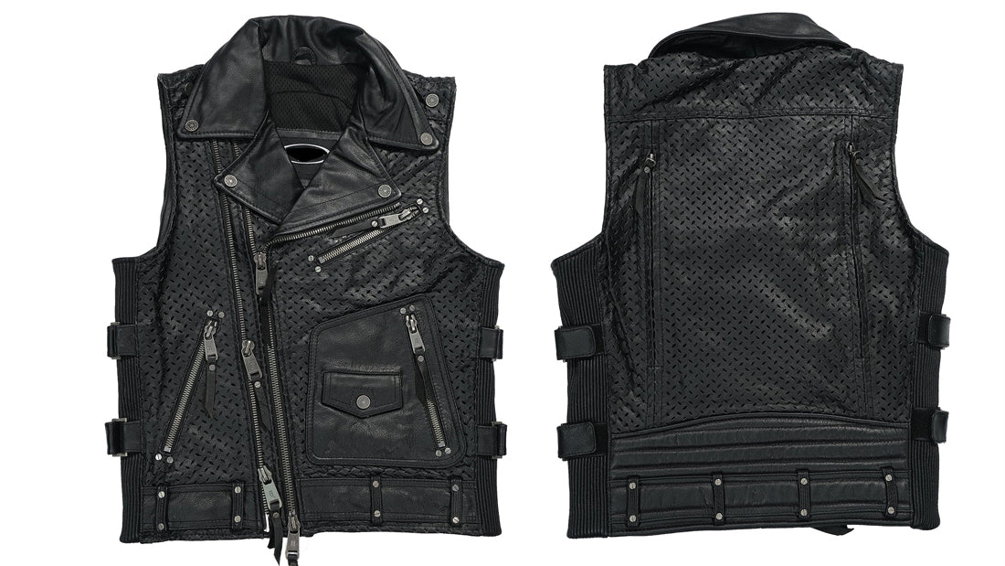 Custom Biker Vest