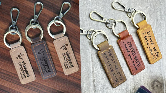 Bulk Leather Keychains - CoreFlexInd