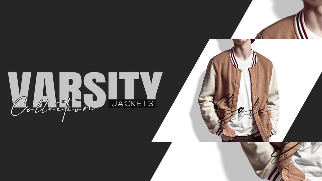 Wool Leather Varsity Jacket