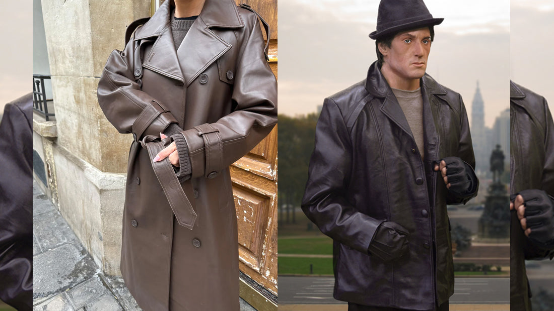 Tan Leather Duster - CoreFlexInd