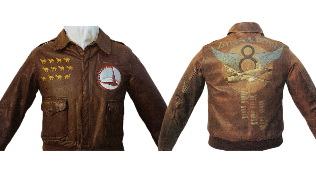 Hand-painted WW2 Japanese Leather Jackets - CoreFlexInd