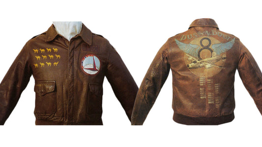 Hand-painted WW2 Japanese Leather Jackets - CoreFlexInd