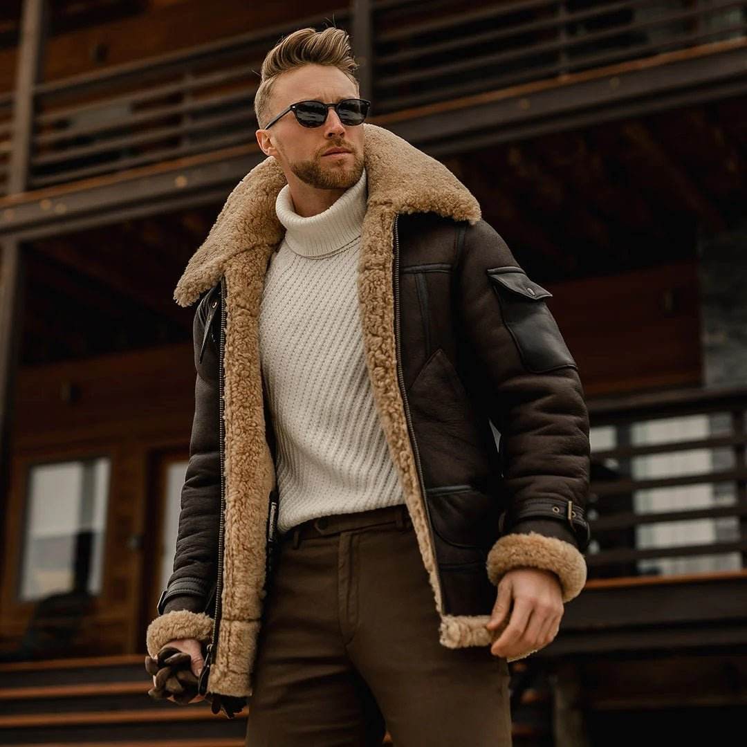 Fur and Shearling Jackets for Men - CoreFlexInd