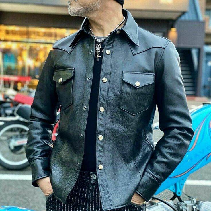 Leather Shirts - CoreFlexInd