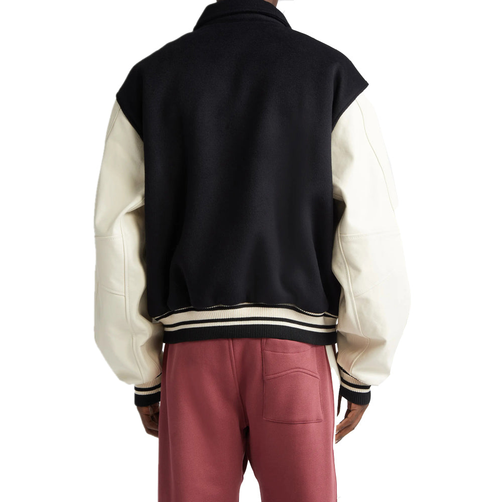 Mixed Media Varsity Jacket