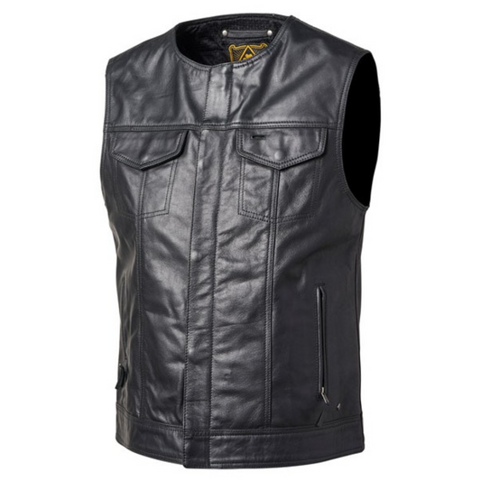 Roland Sands Design Vest - Lewis 74 Black