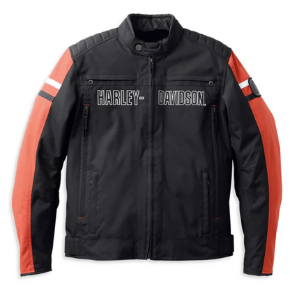 H-D Men's Hazard Waterproof Textile Jacket