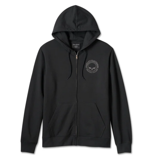 Men's Willie G Skull Zip-Up Hoodie