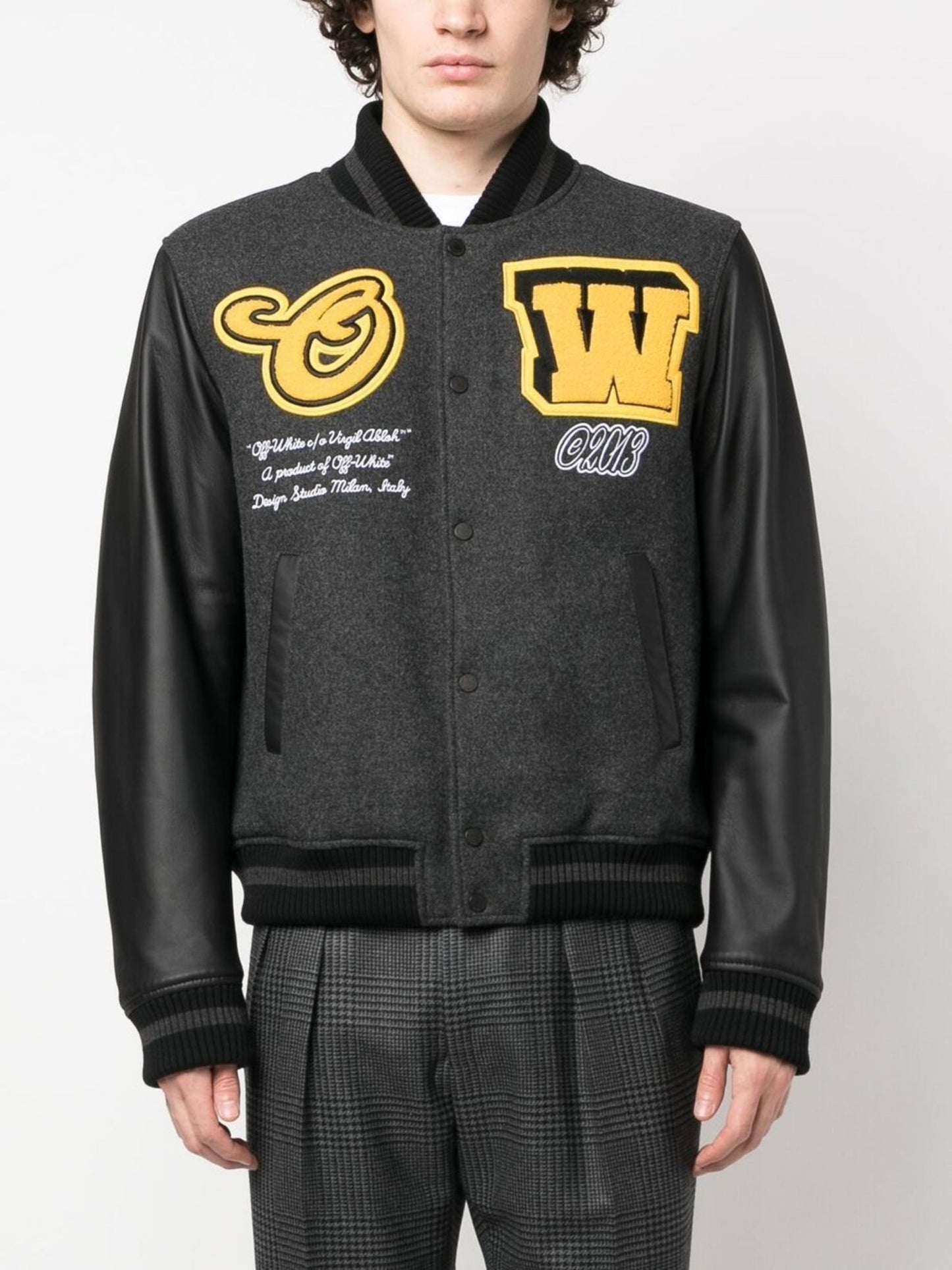Space Crew Corduroy Bomber Jacket