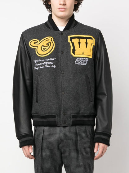 Space Crew Corduroy Bomber Jacket