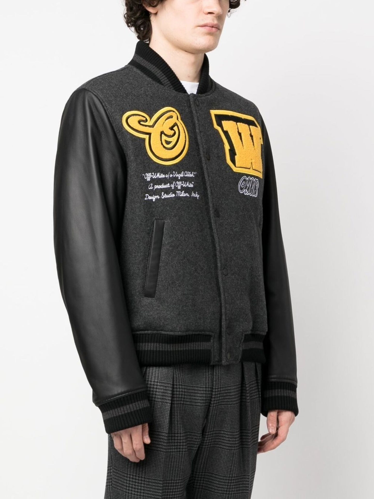 Space Crew Corduroy Bomber Jacket