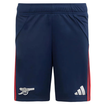 Navy shorts withand Arsenal FC emblem on a white background