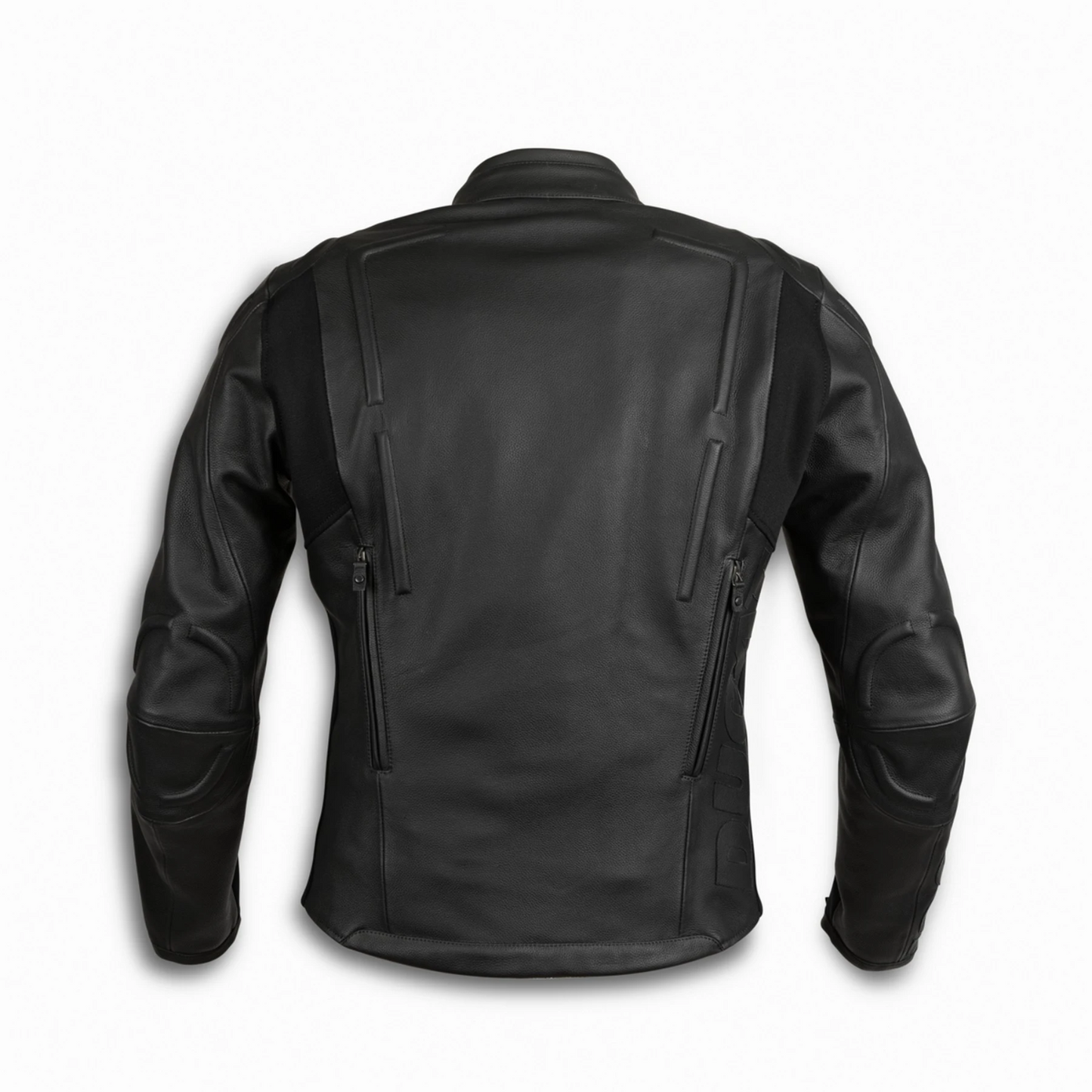 Motorbike Leather jacket-Black Rider C2