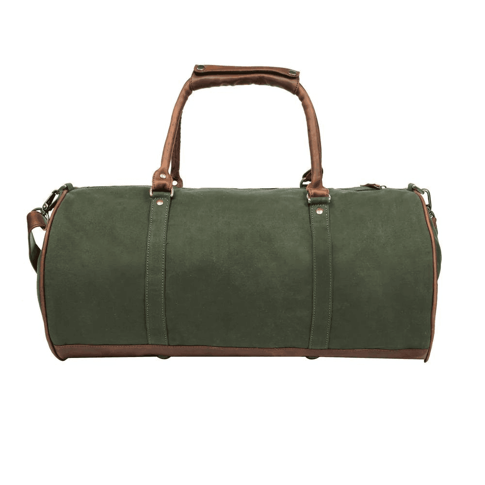 2 in 1 Garment Duffel Bag Leather With Customizations