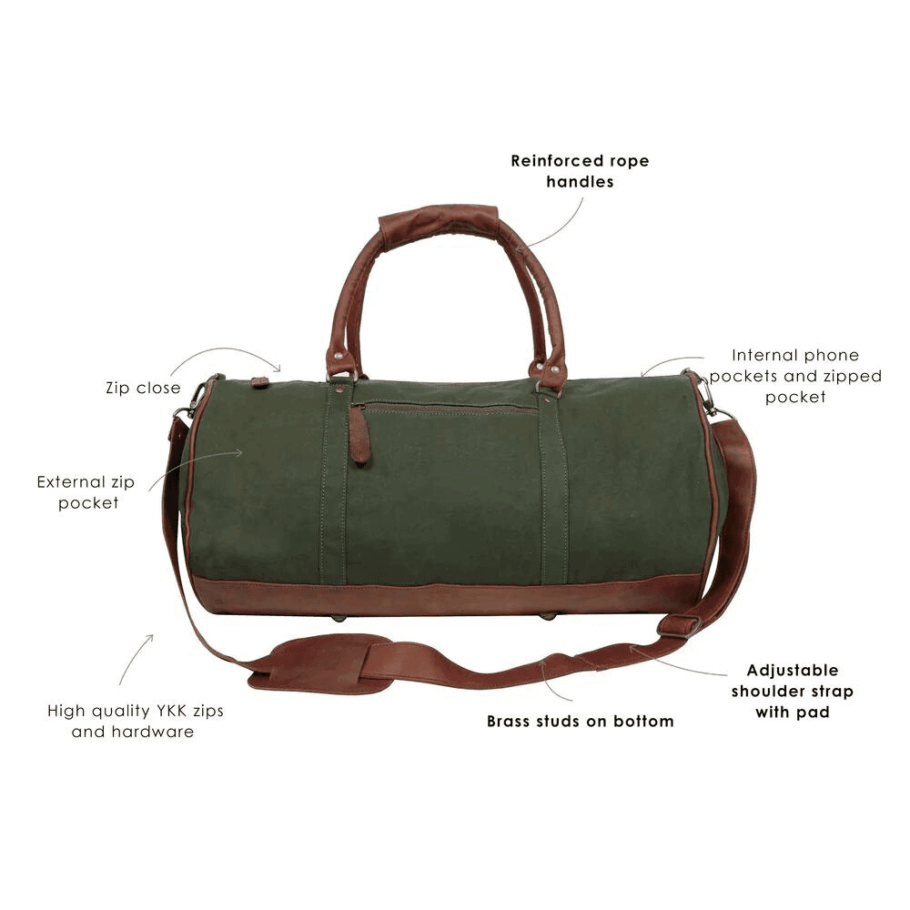 2 in 1 Garment Duffel Bag Leather With Customizations 2 in 1 Garment Duffel Bag Leather With Customizations