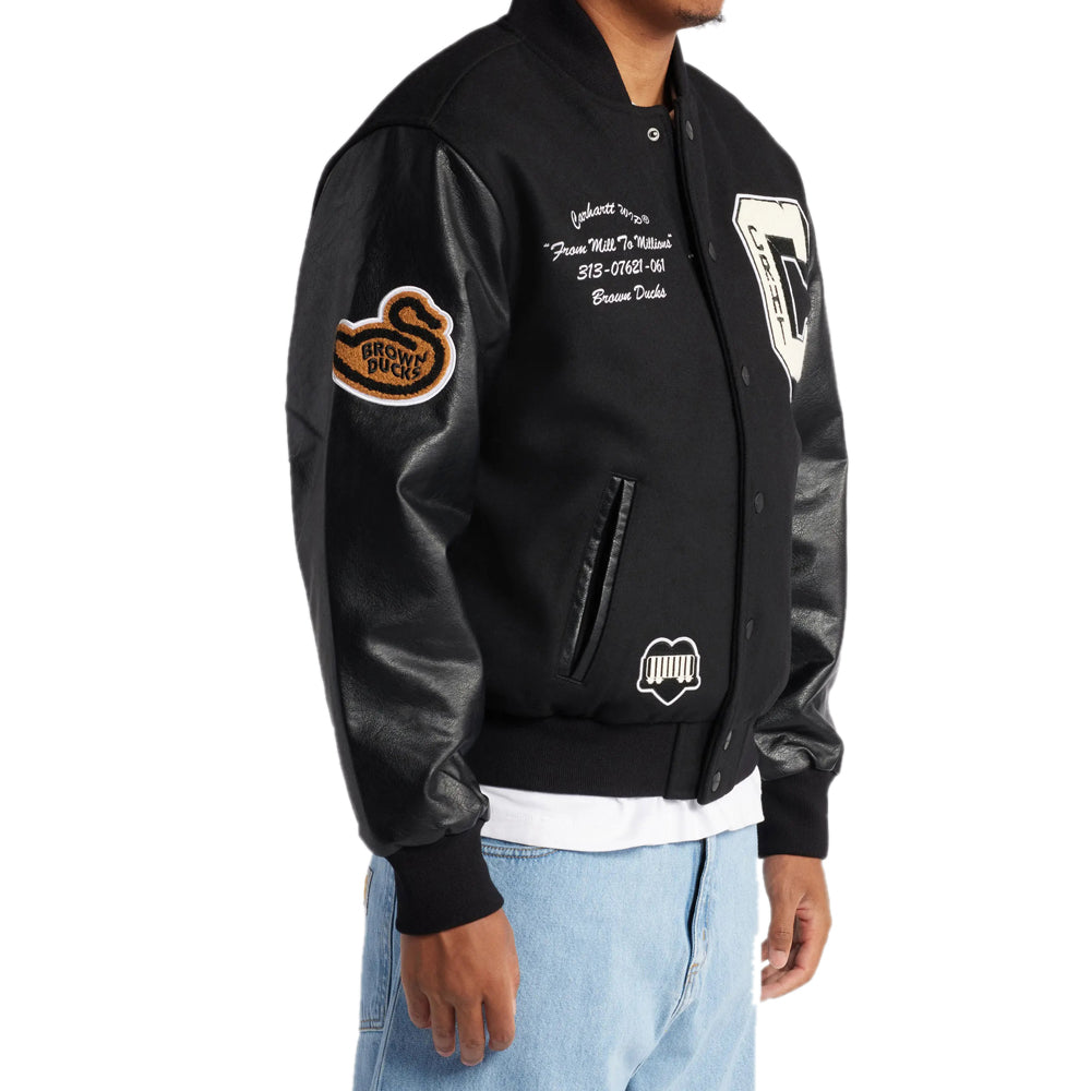 Logo-Patch Varsity Jacket