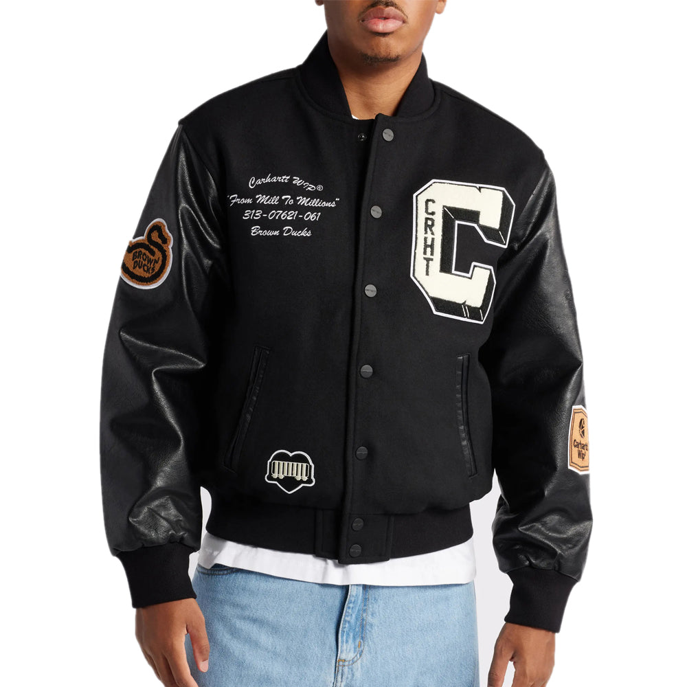 Logo-Patch Varsity Jacket