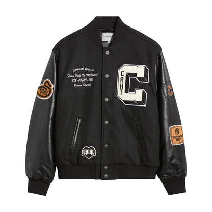 Logo-Patch Varsity Jacket