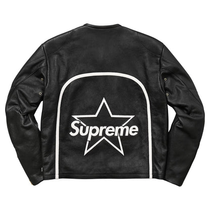Black Leather Star Jacket Limited Addition