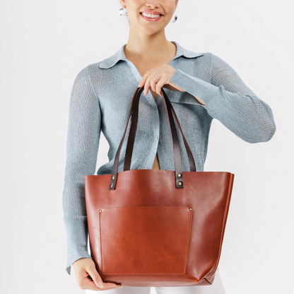 Women Leather Tote Bag - Limited Edition