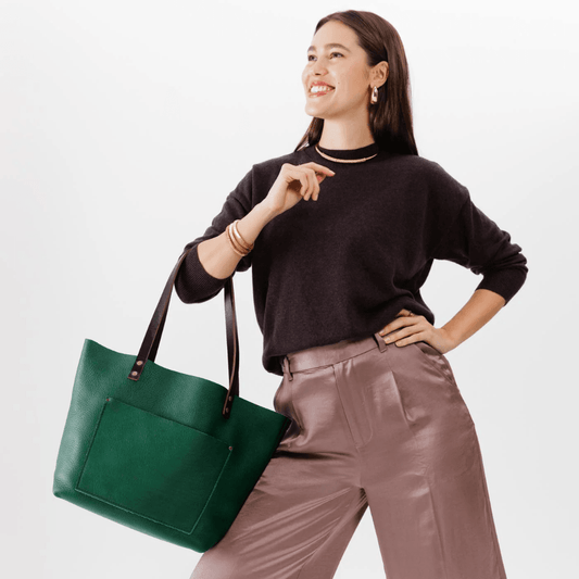 Women Leather Tote Bag - Limited Edition - CoreFlexInd