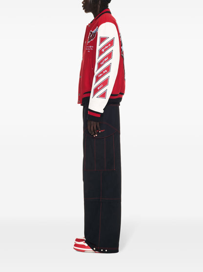 Lea Wool Varsity Jacket
