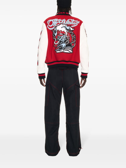 Lea Wool Varsity Jacket