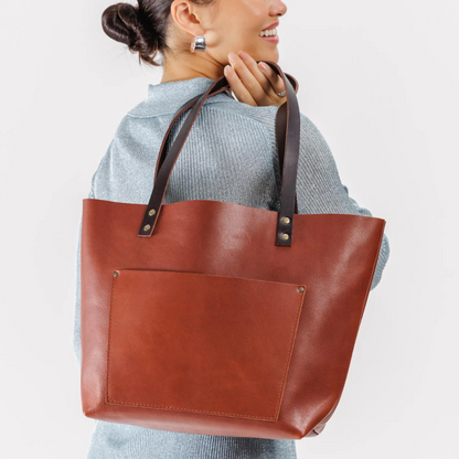 Women Leather Tote Bag - Limited Edition