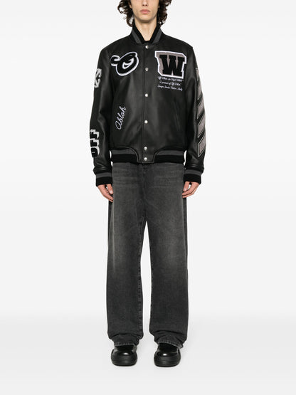 Off-white US Official Varsity Black