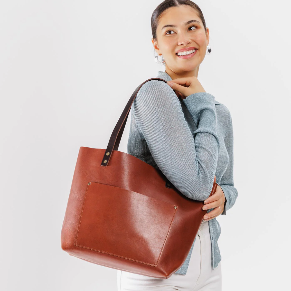 Women Leather Tote Bag - Limited Edition