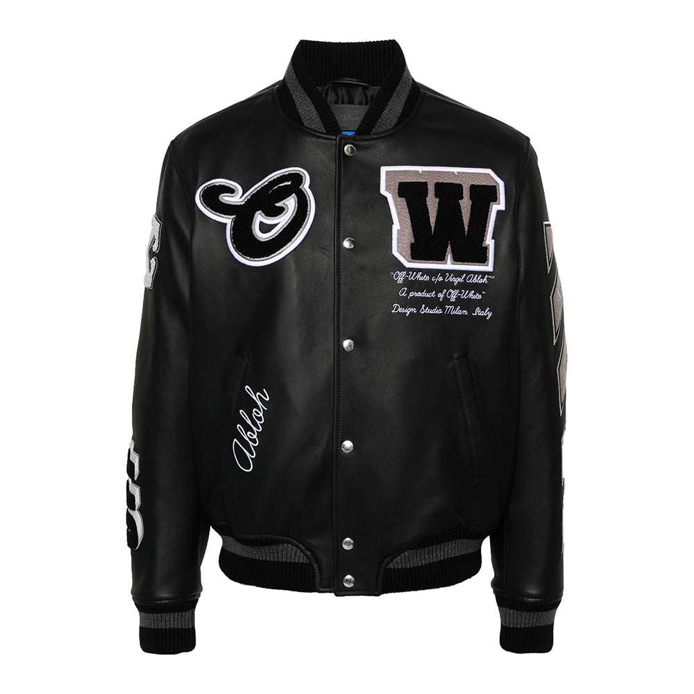 Off-white US Official Varsity Black