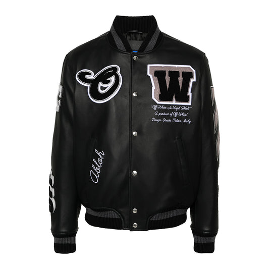Off-white US Official Varsity Black