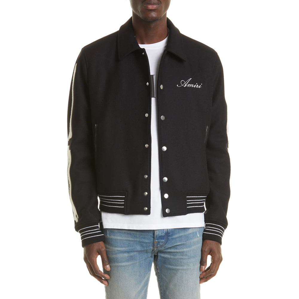 Bones Wool Varsity Jacket
