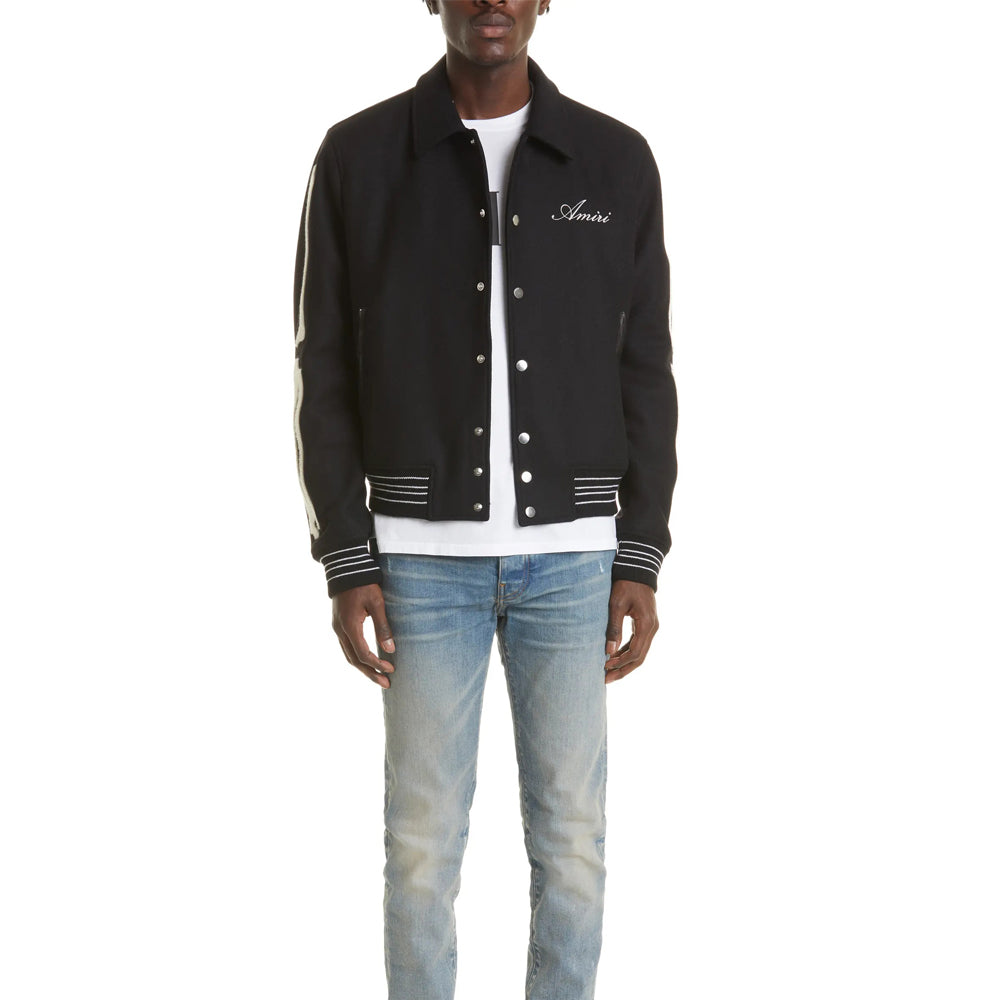 Bones Wool Varsity Jacket