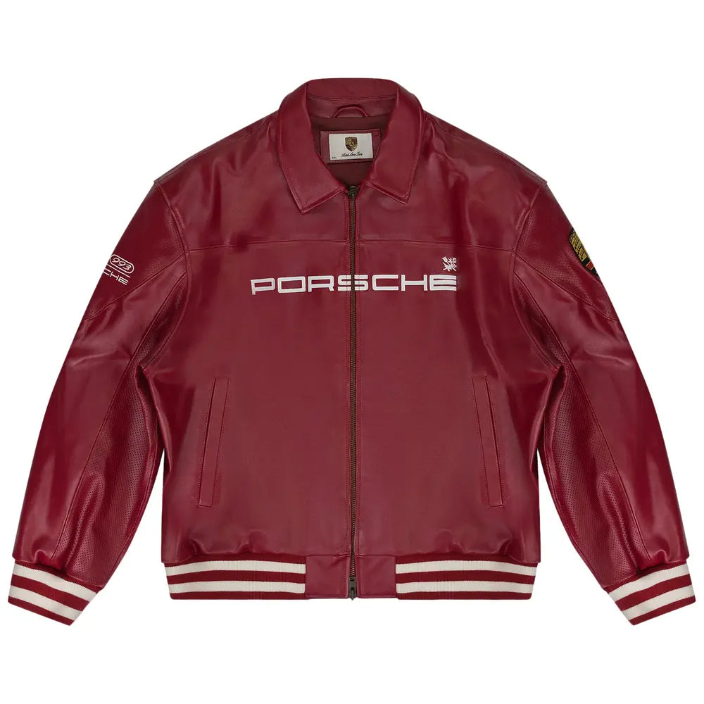 ALD x Turbo Leather Club Jacket Tango Red