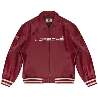 ALD x Turbo Leather Club Jacket Tango Red