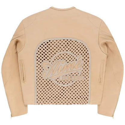ALD x Vanson Leather Jacket Bone