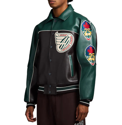 Canadian Division Leather Jacket