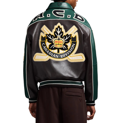 Canadian Division Leather Jacket