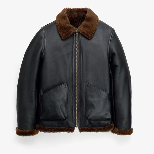 B-6 Sheepskin Bomber Jacket