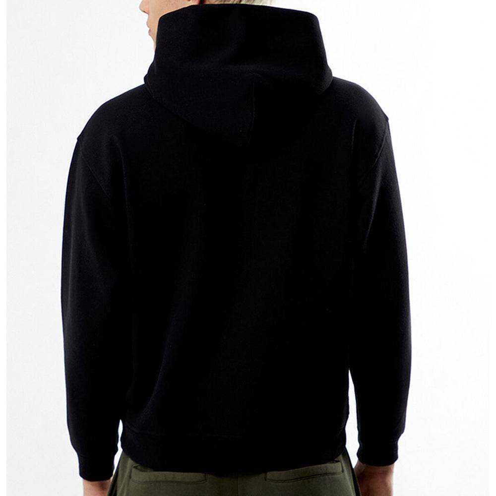 Black Solid Color Hoodie - CoreFlexInd