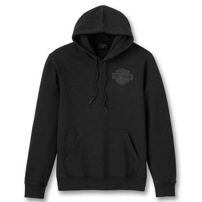 Black Eagle Soars Alone Slub Hoodie - CoreFlexInd