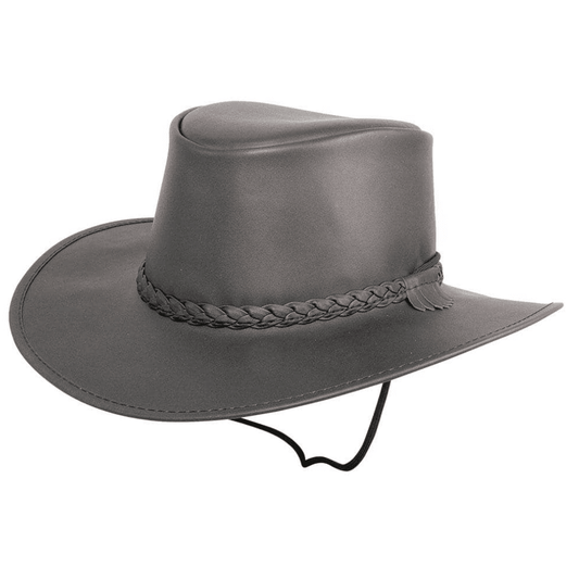 Black Leather Hat Womens - CoreFlexInd