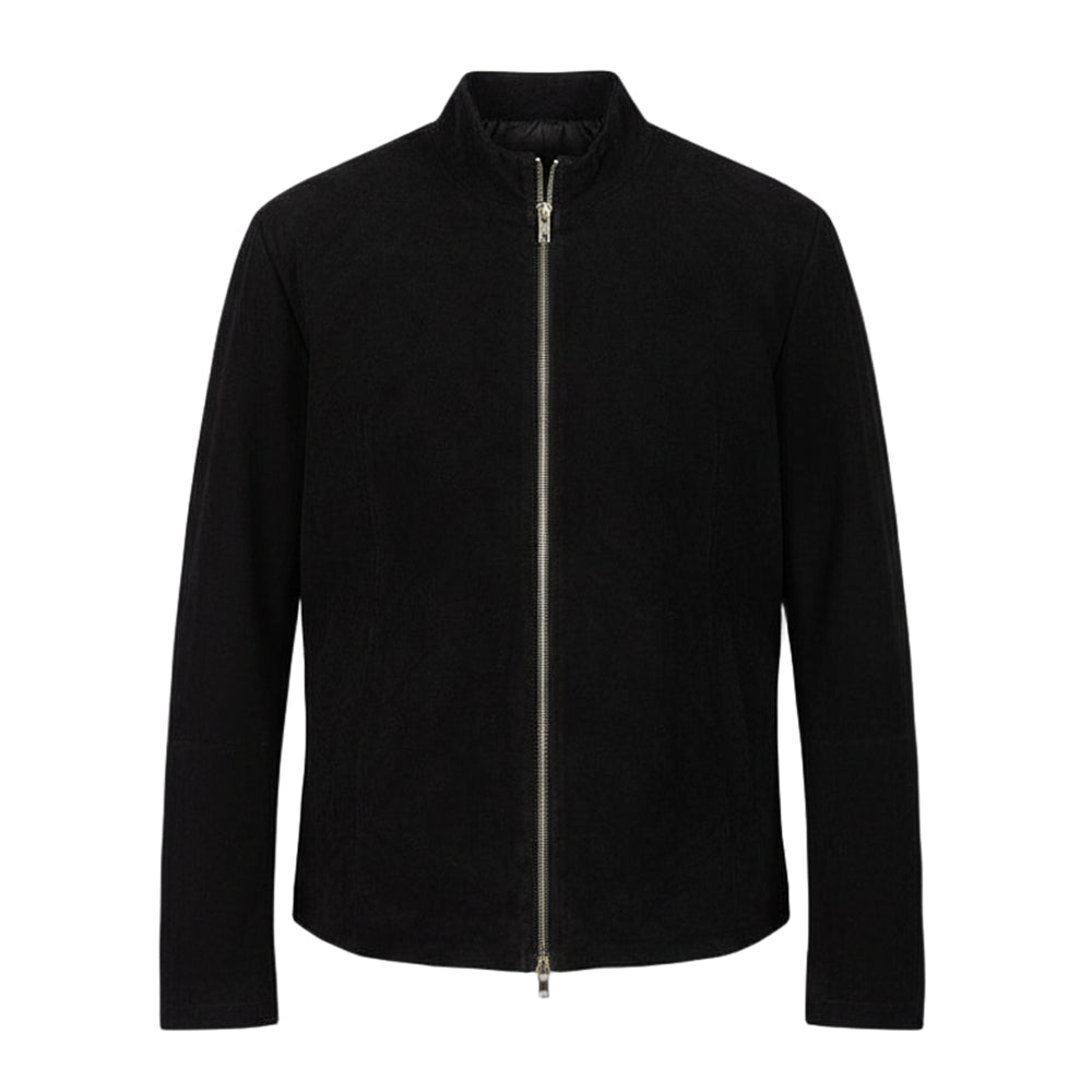 سترة من جلد الغزال الأسود