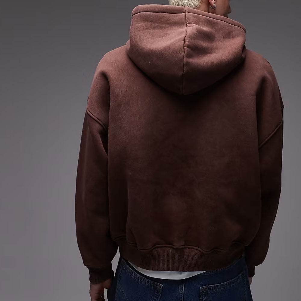 Brown Topman Oversized Hoodie - CoreFlexInd